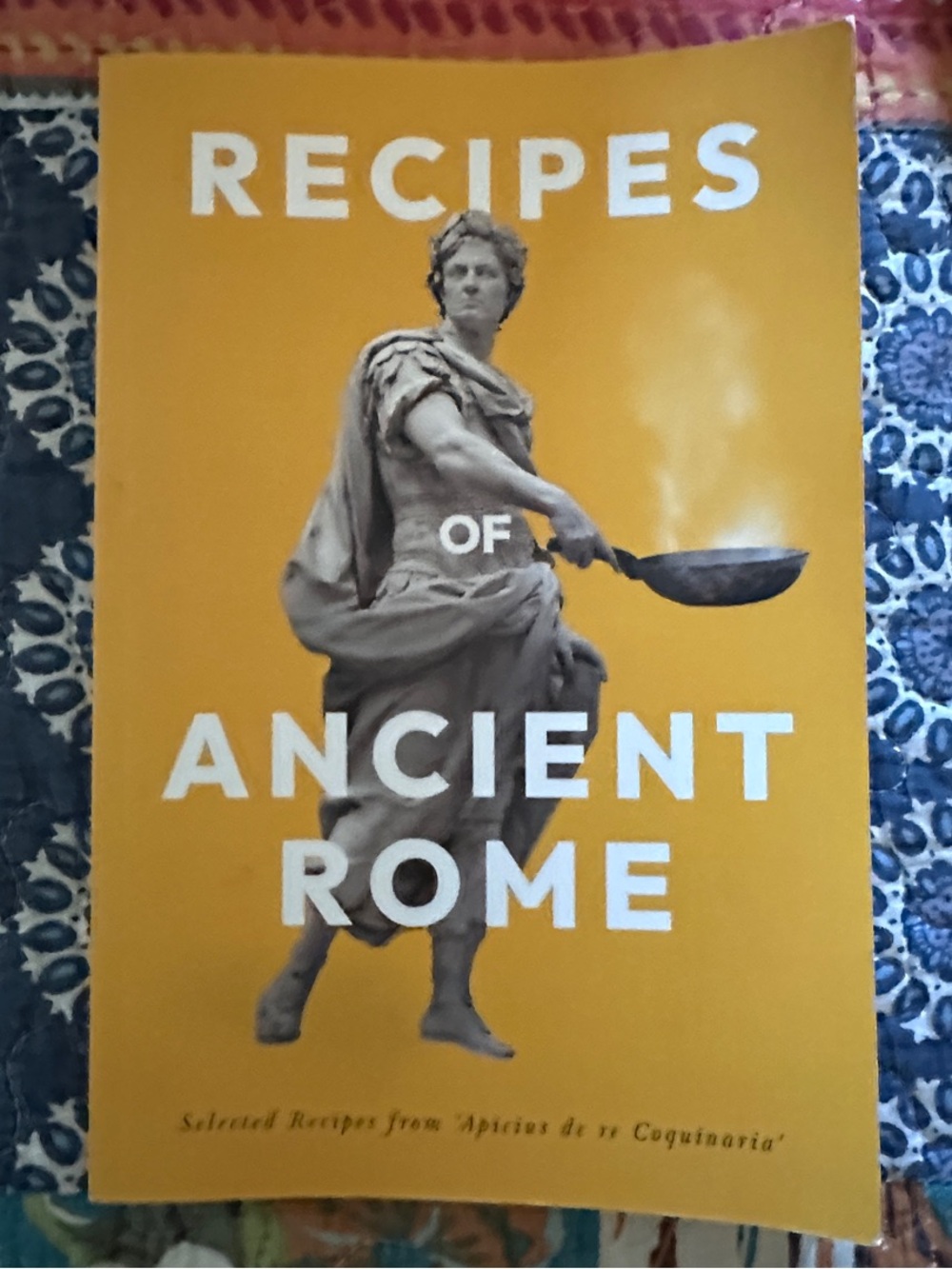 Recipes of Ancient Rome Cookbook - Yellow Cover Edition
